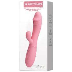 Pretty Love Vibromasseur Rabbit Snappy 9.5 x 3.2cm Rose Pastel